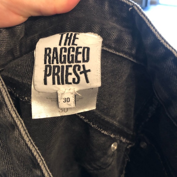 The Ragged Priest Black Flare & Wide Leg Jeans - Picture 3 of 3